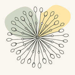 abstract floral background