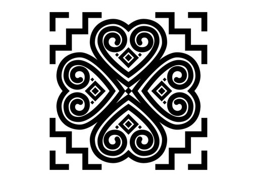 Symbol and pattern of Hmong