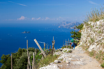 The Path of the Gods, Amallfi Coast, Italy