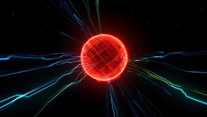 Red Quantum Singularity