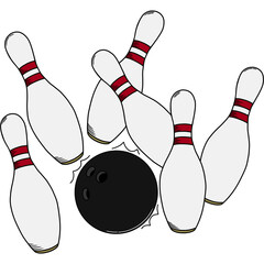 Bowling game 