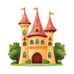 Enchanting Small Medieval Fairy Tale Castle