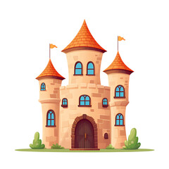 Enchanting Medieval Castle with Tiny Fairy House
