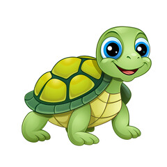 Turtle Vocabulary Card for Learning English