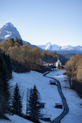 Kapelle in Wamberg bei Garmisch-Partenkirchen