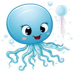 Interactive Jellyfish Alphabet Learning Activity