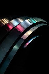 black and red abstract background