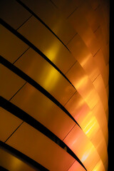 abstract metal background with reflection