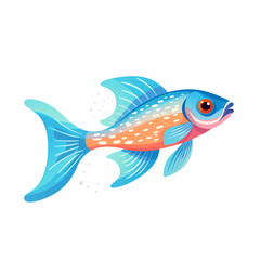 Adorable Long Fish: Whimsical Tropical Creature