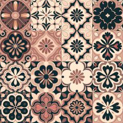 vector illustration hires Collection of High-Resolution Abstract Seamless ornament Patterns with Diverse Designs and Textures 
