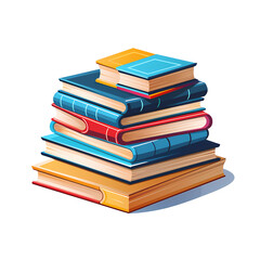 Scholarly Literature Stack with Bookmarks