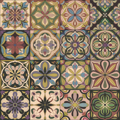 vector illustration hires Collection of High-Resolution Abstract Seamless ornament Patterns with Diverse Designs and Textures 