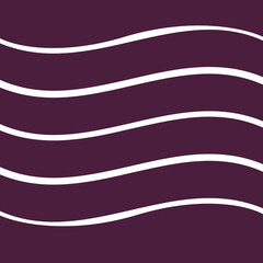 Elegant White Abstract Waves on Dark Purple Background for Premium Luxury Layout
