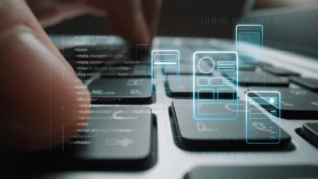 UI UX mockup showing application layout, structure, and code interface. UI design defines user flow, UI design improves clarity, UI design enhances experience, and UX design supports logic. Marrow