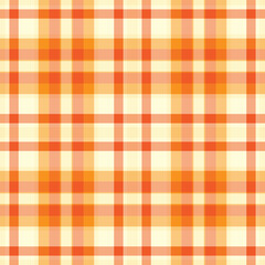 Gingham check seamless vector presents clean two-tone grid ideal for casual clothing, spring collections, and creative graphic design.