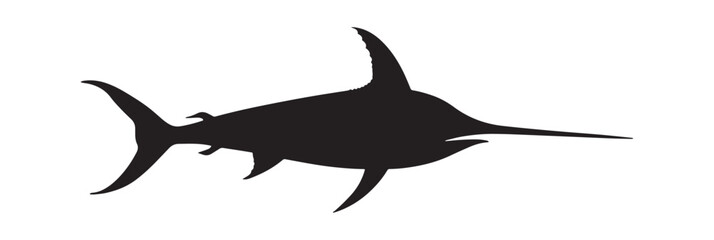 Swordfish Silhouette © Saad Hassan