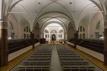 Interior of Lutheran Church of Saints Peter and Paul in Saint-Petersburg, Russia, Jan 11, 2025