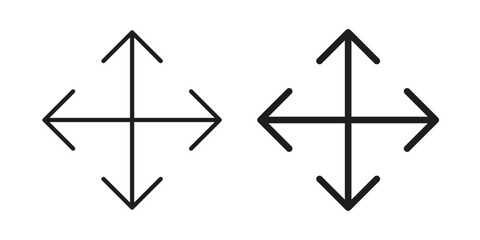 Drag icons set in multiple style collection