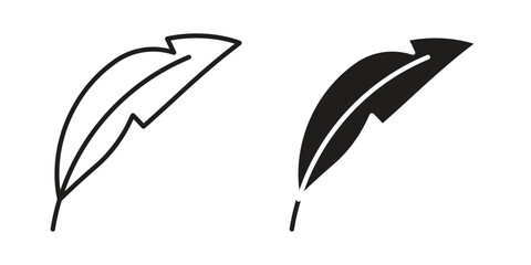 Feather icons set in multiple style collection