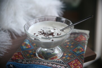 chocolate mousse dessert