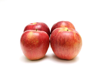 白バックの林檎