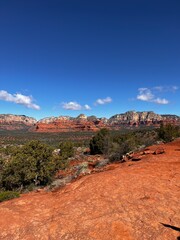 Naklejka premium red rock canyon