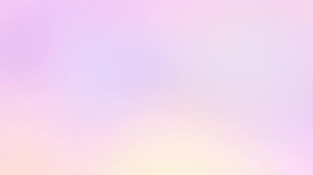 Soft aesthetic loop background gradient animation with pale pink and light violet pastel tones. Perfect for video projects, graphic design or wallpaper.