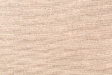 Closeup view of beige fabric as background