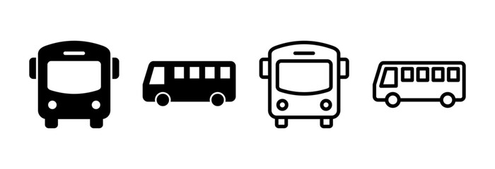 Bus icon vector illustration. bus sign and symbol. transport symbol © OLIVEIA