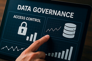 Data governance for information protection on a tablet.