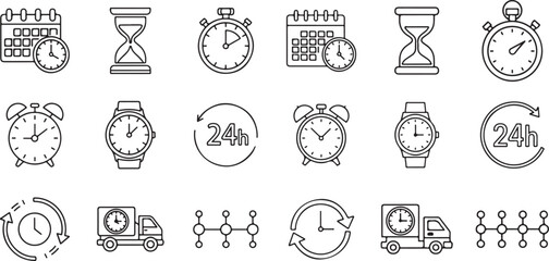 World Cancer Day Healthcare Icon Set 