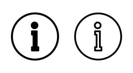 Information sign icon symbol for apps and websites. about us sign and symbol. question mark icon