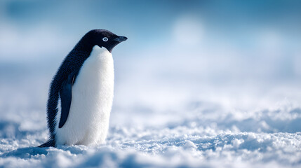 Obraz premium penguin in antarctica