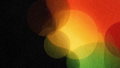 Warm Bokeh Circles Background for Celebration, Presentation, or Artistic Design Projects