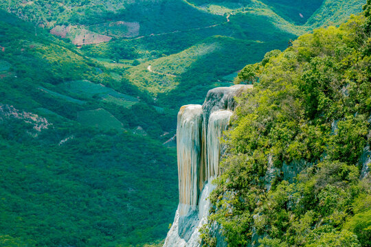Cascadas de Hierve el Agua Oaxaca M&eacute;xico