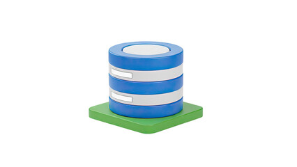 3D Database Icon