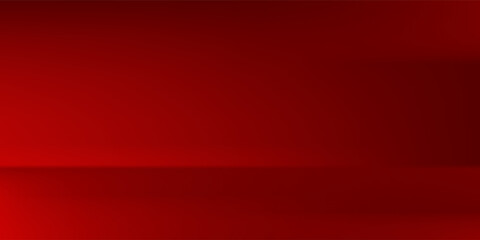 Wall interior background, studio  and backdrops show products.with shadow from window color Red background for text insertion and presentation product