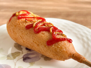 ソースかけアメリカンドッグ	
