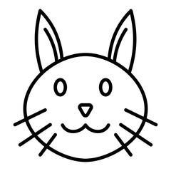 Smile head cat emoticon