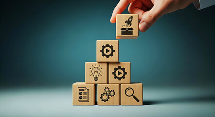 Building business success with creative strategy blocks