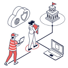 Autonomy with Oversight Diagram Illustrating Independent Decision Making