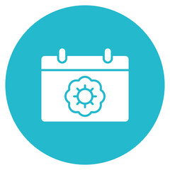 Spring Calendar Icon