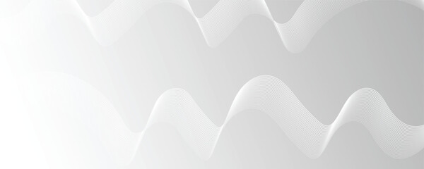 Modern abstract background with wavy lines. Digitalfuture technology concept. vector illustration.EPS10.