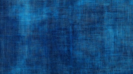Detailed examination of blue fabric for background use.