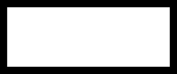 Fototapeta premium Basic Thick Black Rectangular Frame Border for Clean Layouts and Minimalist Graphic Design