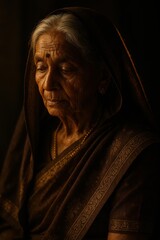 Hand drawn line art of the Statue of Unity reimagined in elegant vector hatching with atmospheric perspective and delicate paper texture celebrating heritage and monumental craftsmanship