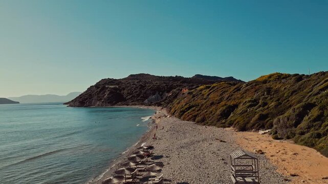 Scenic views of Gerakas Beach on Zakynthos