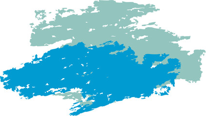 Obraz premium Abstract Brush Stroke with Blue Color