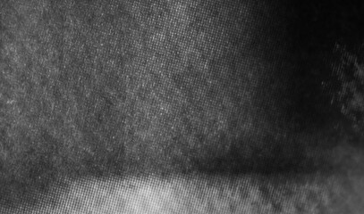 Old film texture with scratches, noise and glitch shapes. Realistic overlay film texture in black-white, dust and grain.