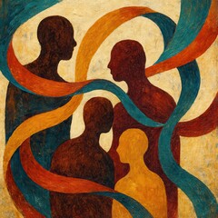 Paper craft Earth nestled in tiny boat atop gentle waves symbolizing stewardship faith and collective responsibility for our planet